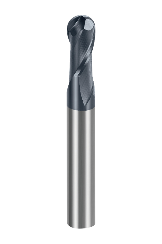 Ultra Hard 2 Fløyte Ball Nose End Mills
